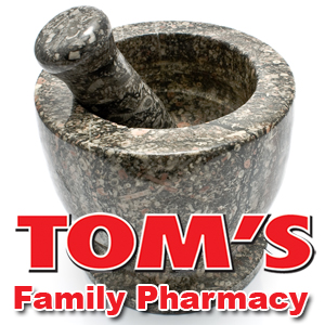 The pharmacy at Tom's Family Market